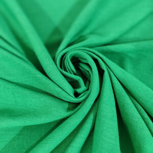 Linho em Poliéster Verde bandeira